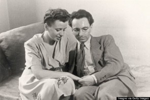 UNSPECIFIED - CIRCA 1948: Viktor Frankl and his second wife Eleonore, Photograph, Around 1948 (Photo by Imagno/Getty Images) [Viktor Frankl mit seiner zweiten Ehefrau Eleonore, Photographie, Um 1948]